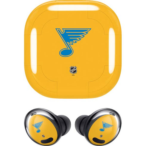 NHL St. Louis Blues Solid Background Galaxy Buds Pro Skin